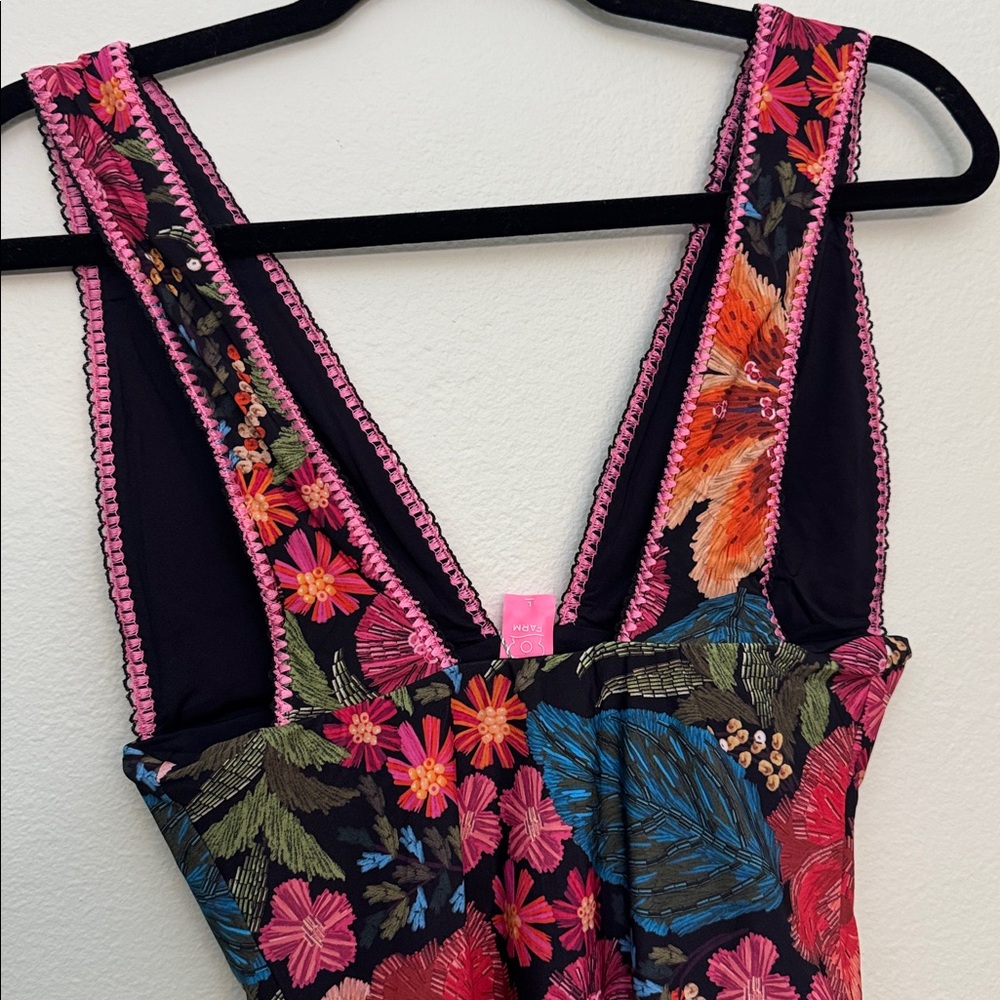 FARM RIO size L one piece swimsuit suit - Picture 8 of 12